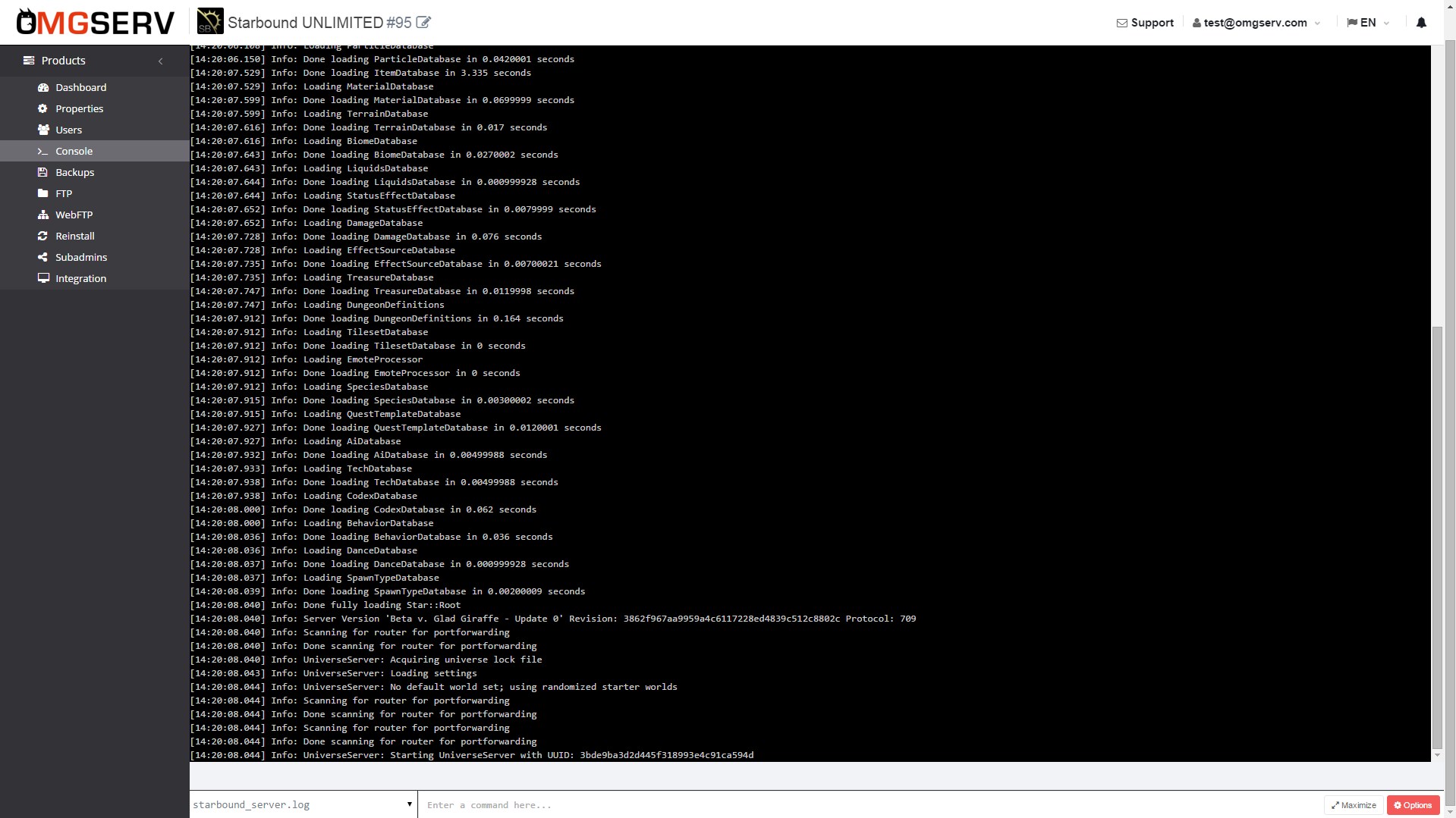 starbound free server ip